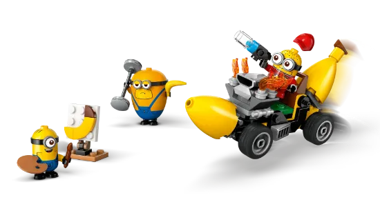 Picture of LEGO Despicable Me 4 75580 Minions and Banana Car