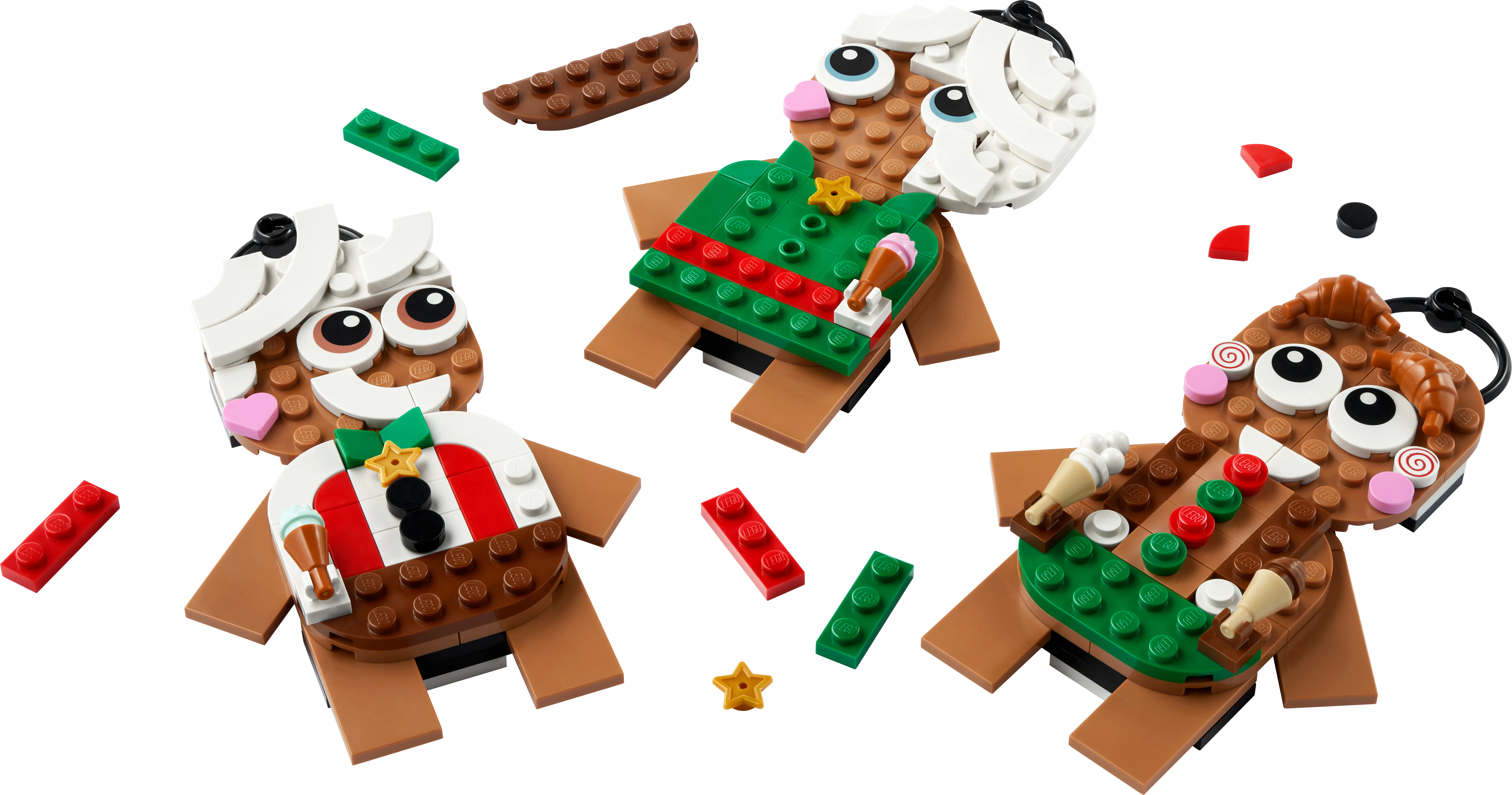 Picture of LEGO 40642 Gingerbread Ornaments