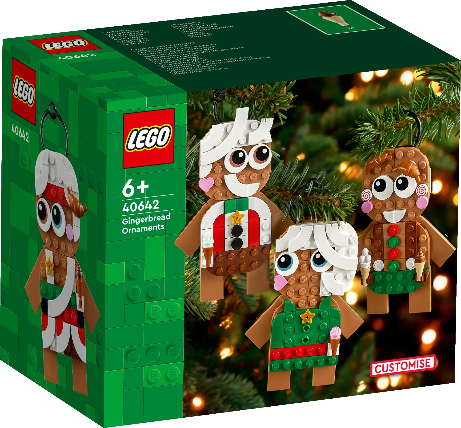 Picture of LEGO 40642 Gingerbread Ornaments