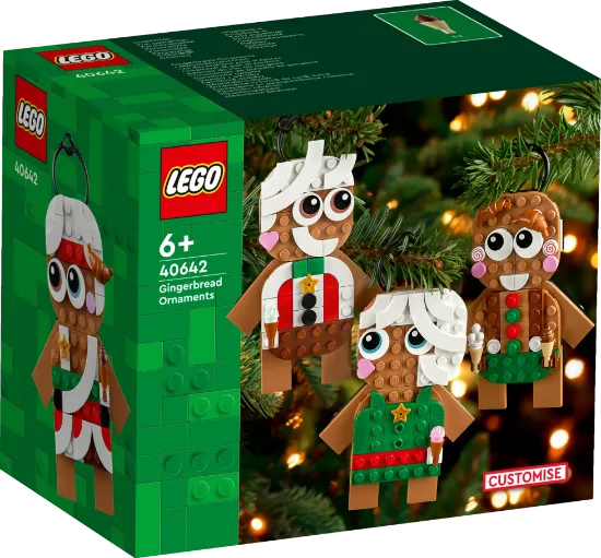 Picture of LEGO 40642 Gingerbread Ornaments