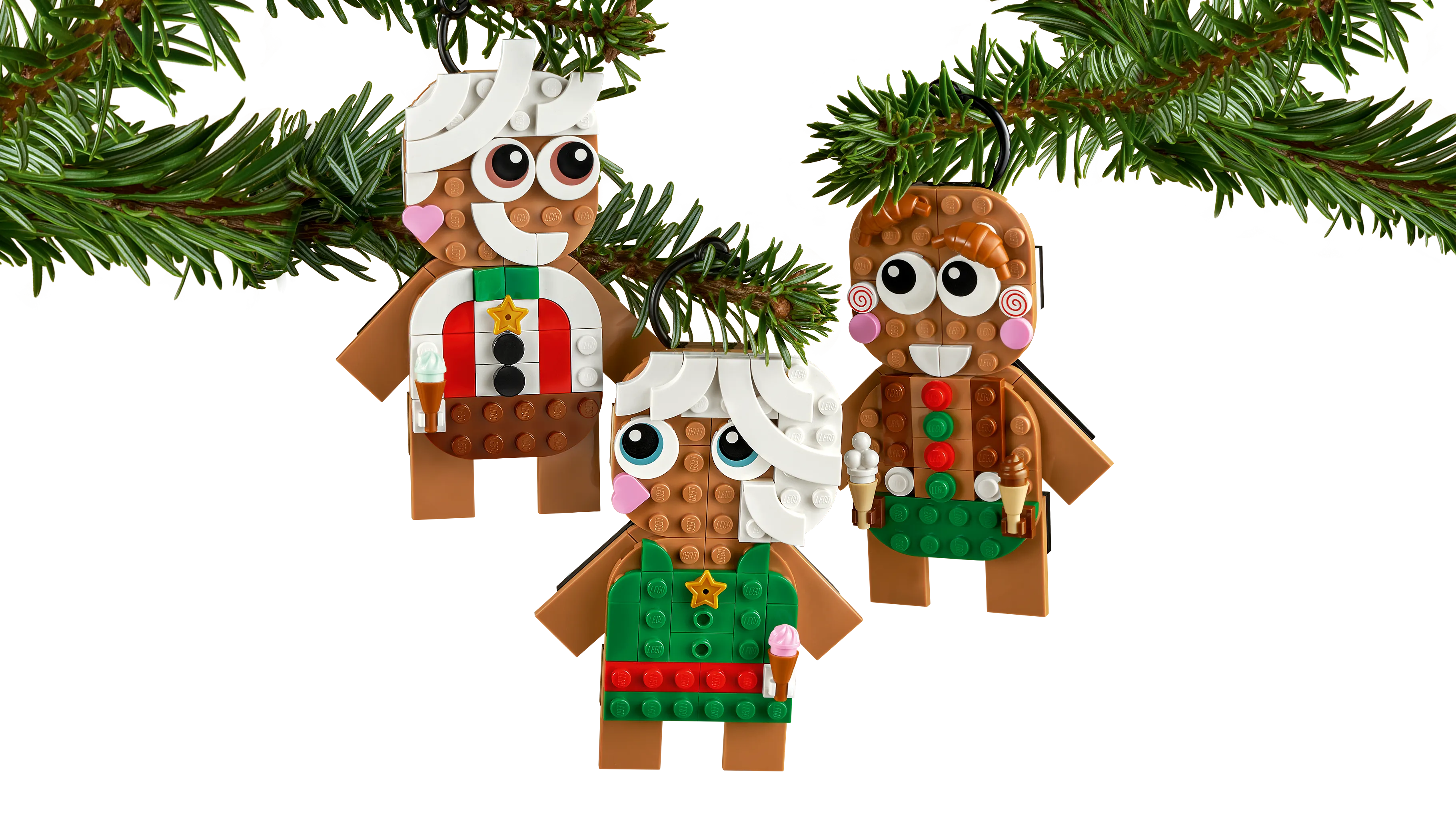 Picture of LEGO 40642 Gingerbread Ornaments