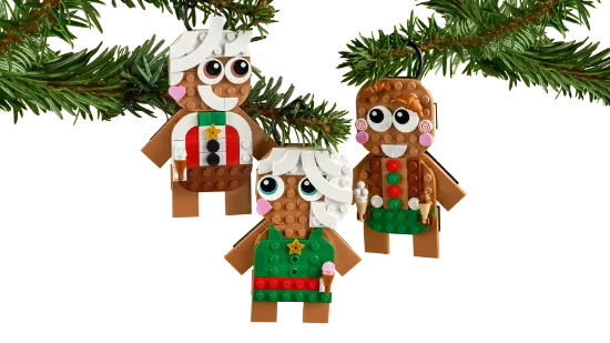 Picture of LEGO 40642 Gingerbread Ornaments