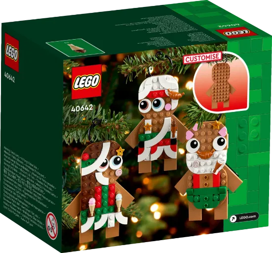 Picture of LEGO 40642 Gingerbread Ornaments