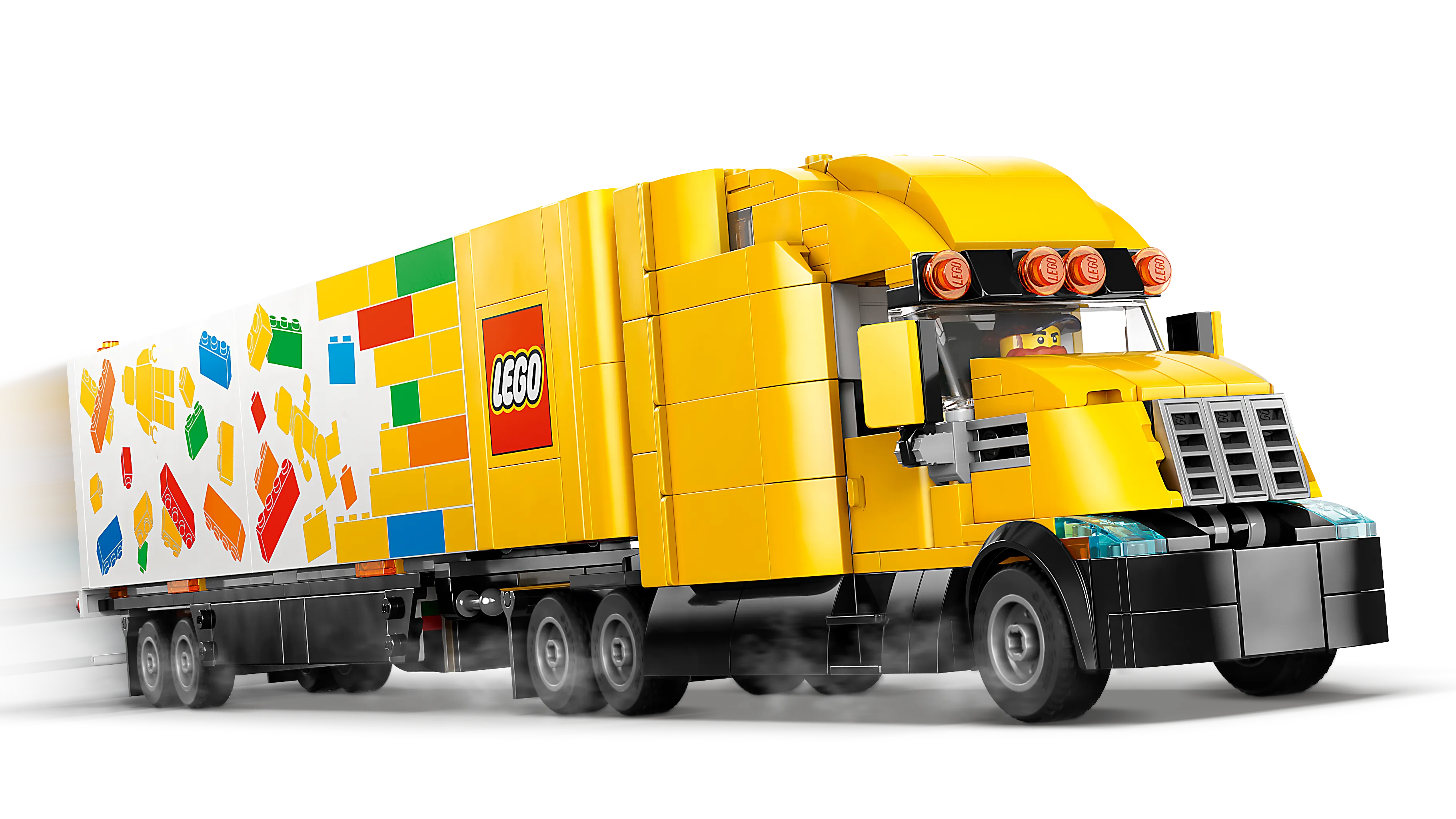 Picture of LEGO City 60440 Yellow Delivery Truck