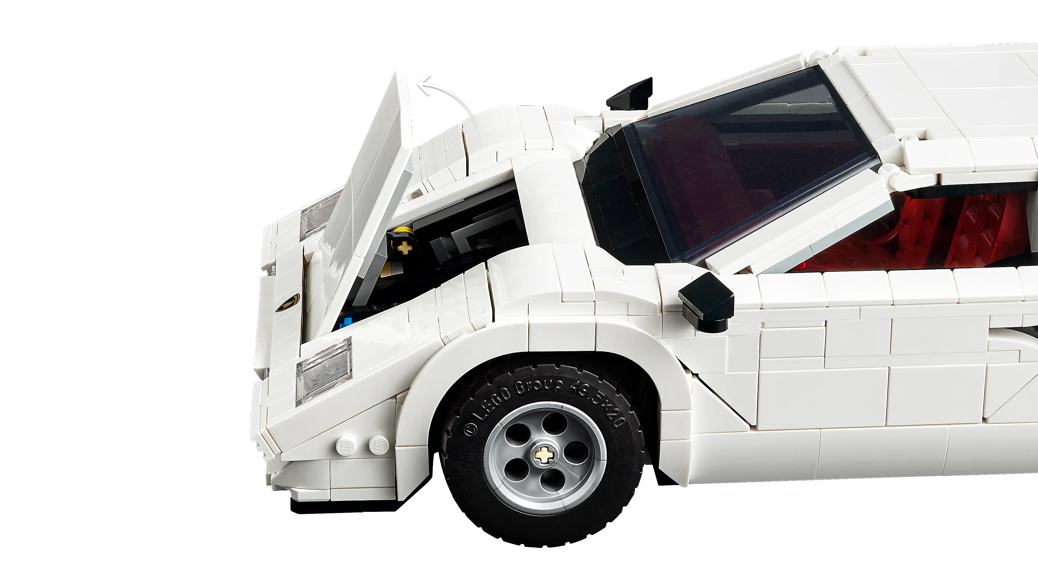 Picture of LEGO Icons 10337 Lamborghini Countach 5000 Quattrovalvole