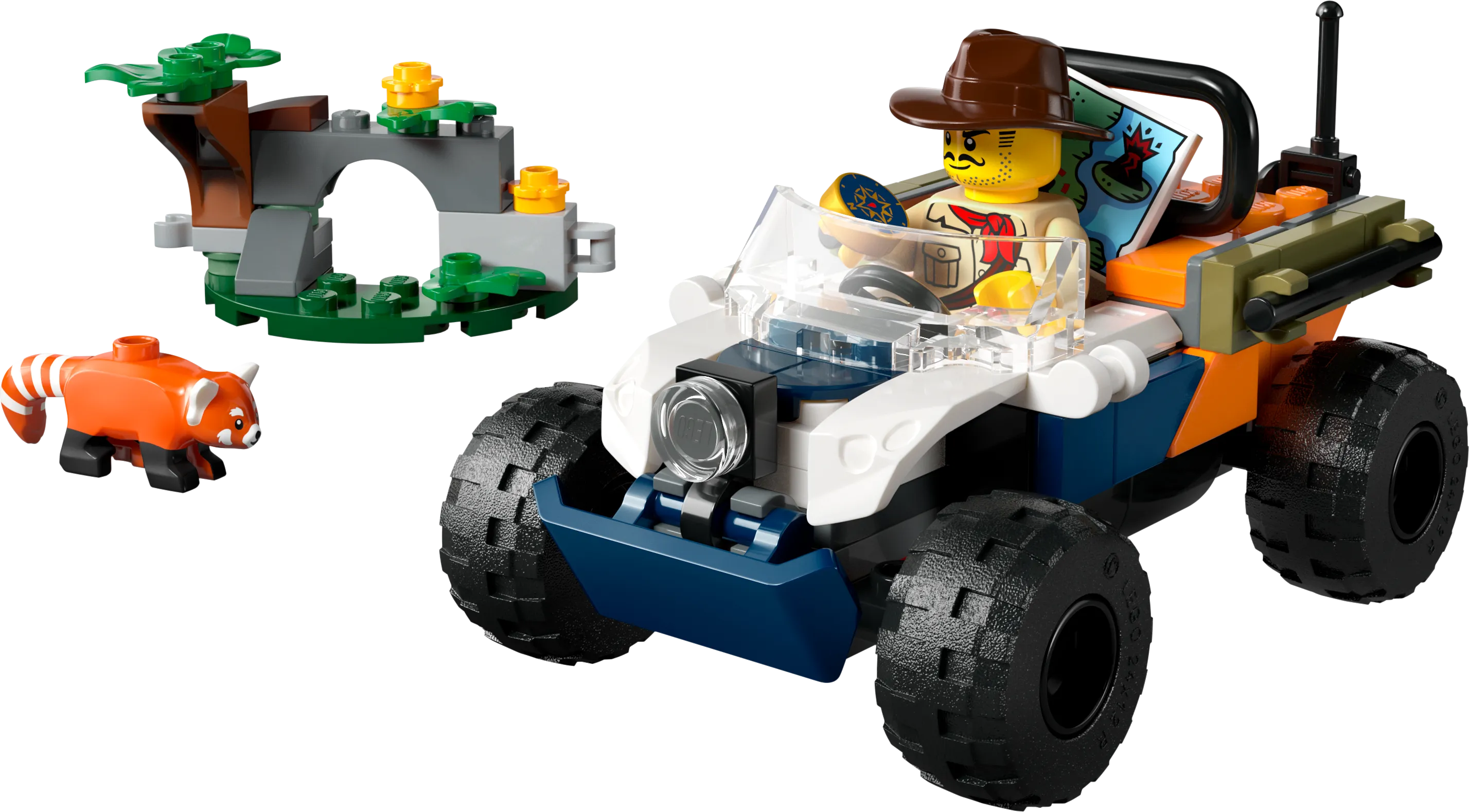 Picture of LEGO City 60424 Jungle Explorer ATV Red Panda Mission