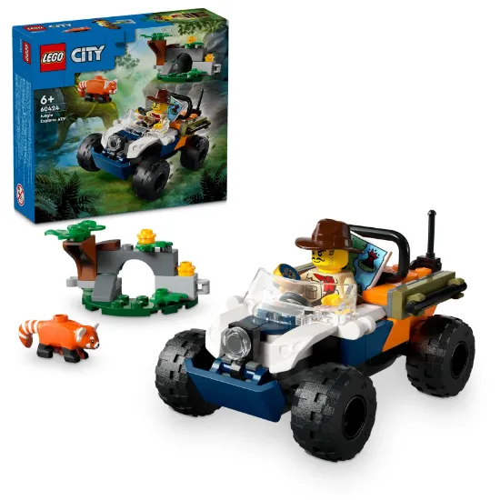 Picture of LEGO City 60424 Jungle Explorer ATV Red Panda Mission