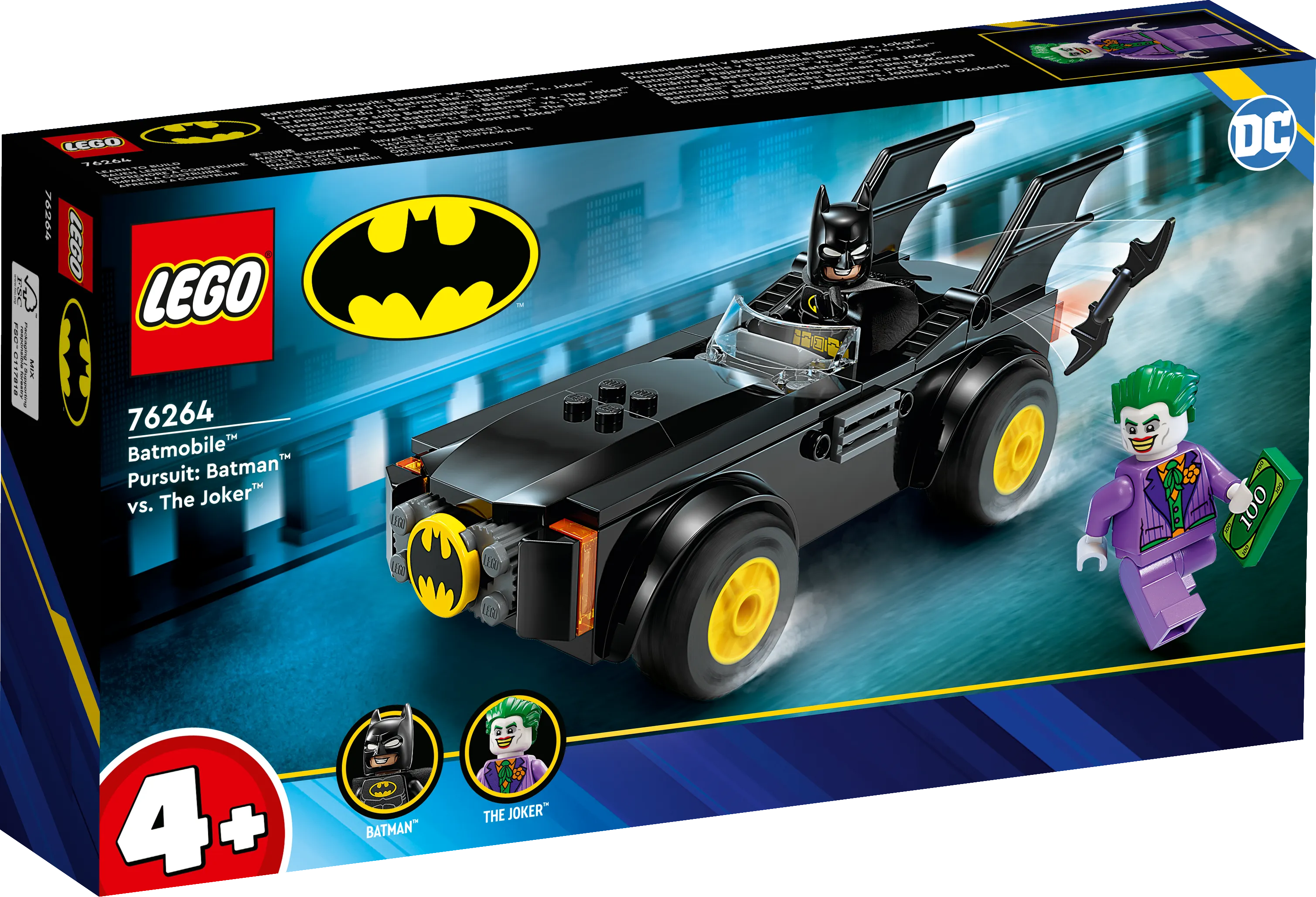 Picture of LEGO Super Heroes DC 76264 Batmobile™ Pursuit: Batman™ vs. The Joker™