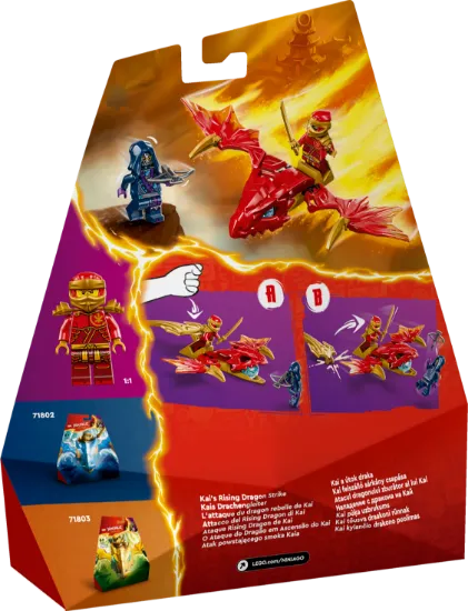 Picture of LEGO Ninjago 71801 Kai’s Rising Dragon Strike Toy