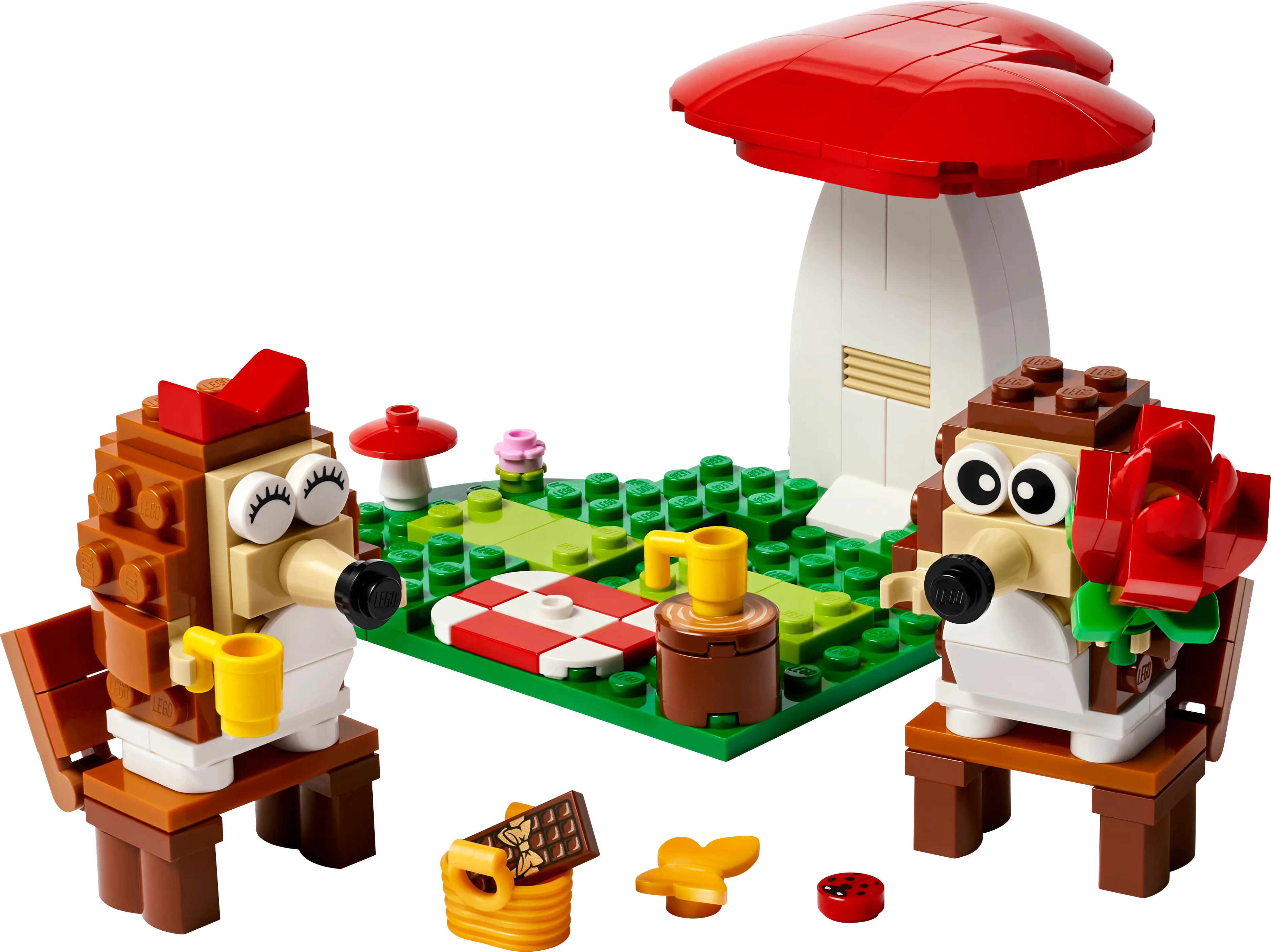 Picture of LEGO 40711 Hedgehog Picnic Date