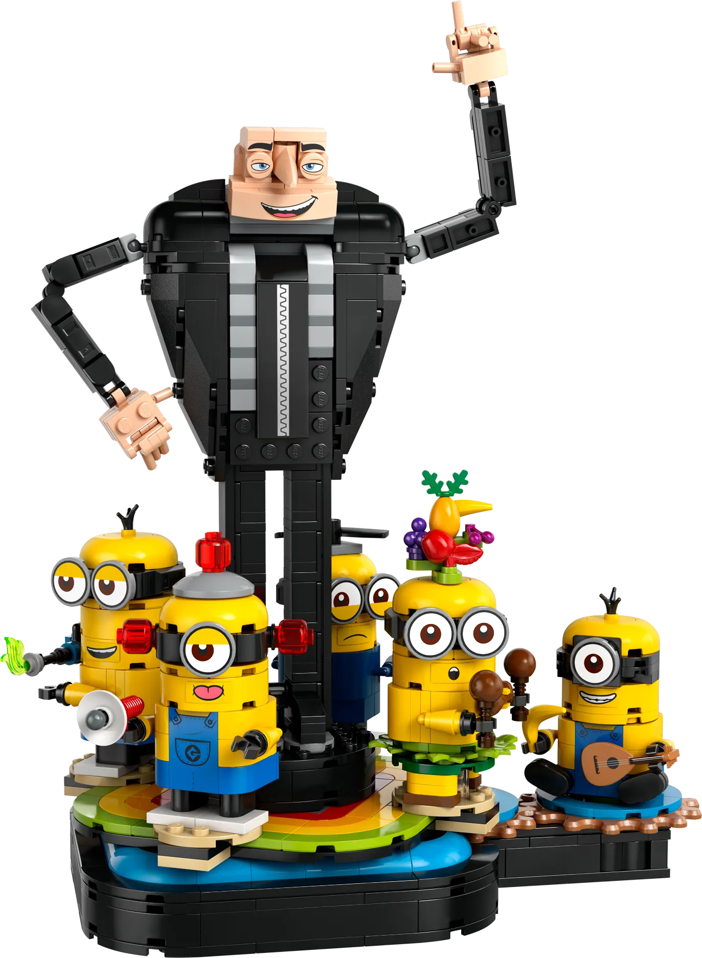 Picture of LEGO Despicable Me 4 75582 Brick-Built Gru and Minions