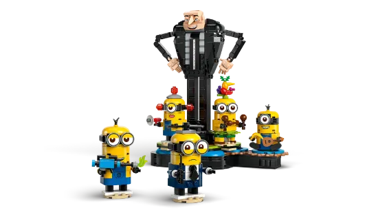 Picture of LEGO Despicable Me 4 75582 Brick-Built Gru and Minions