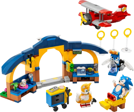 Picture of LEGO Sonic 76991 Tails' Workshop and Tornado Plane