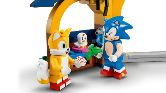 Picture of LEGO Sonic 76991 Tails' Workshop and Tornado Plane