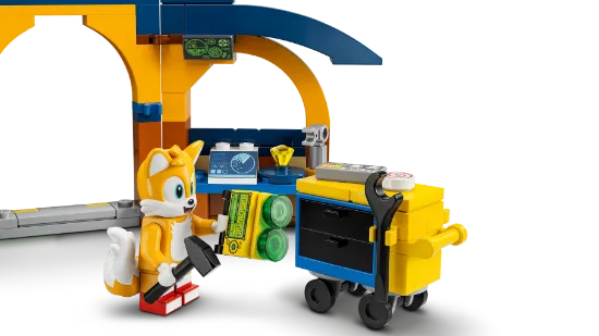 Picture of LEGO Sonic 76991 Tails' Workshop and Tornado Plane