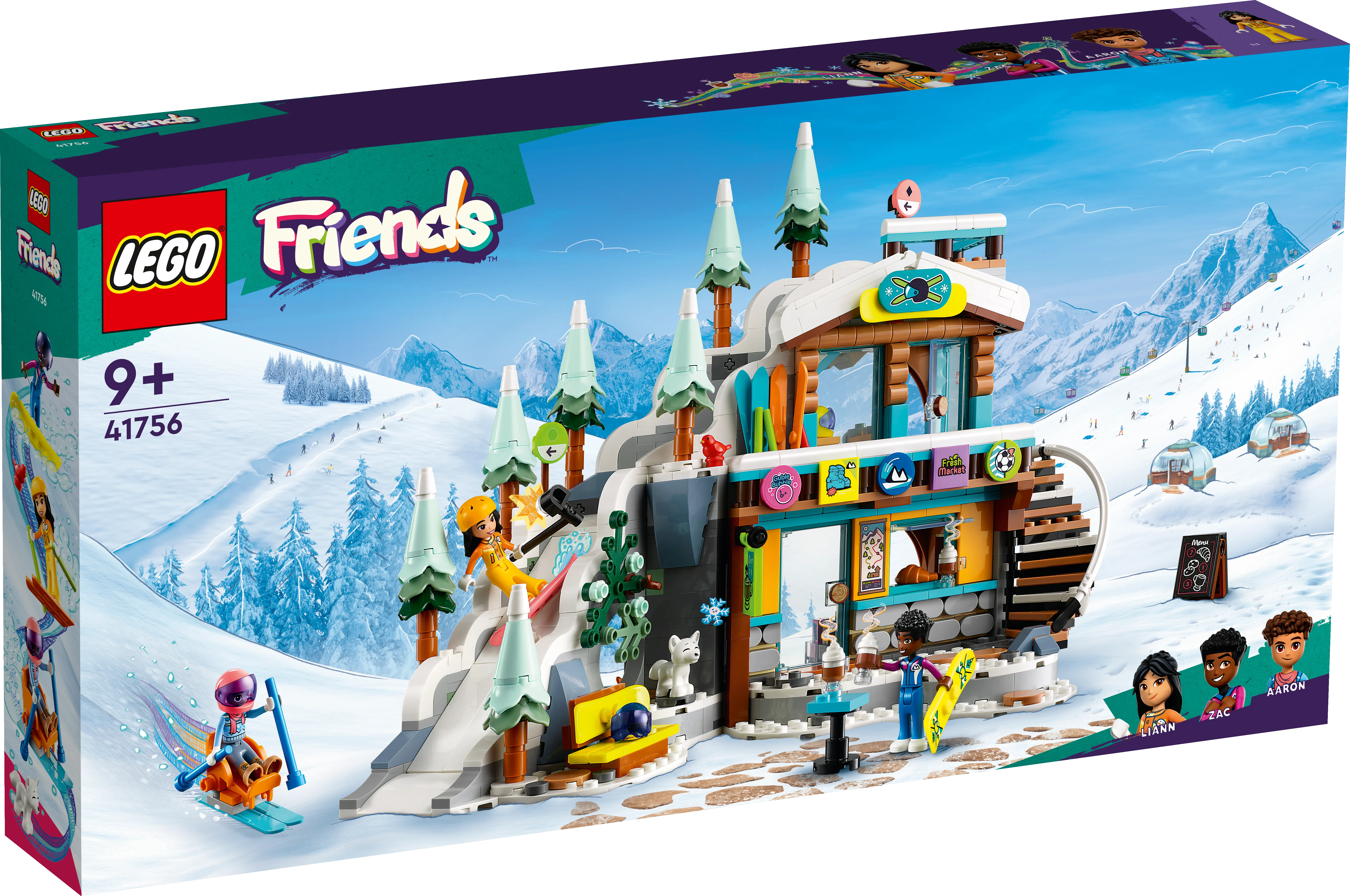 Picture of LEGO Friends 41756 Holiday Ski Slope and Café V29