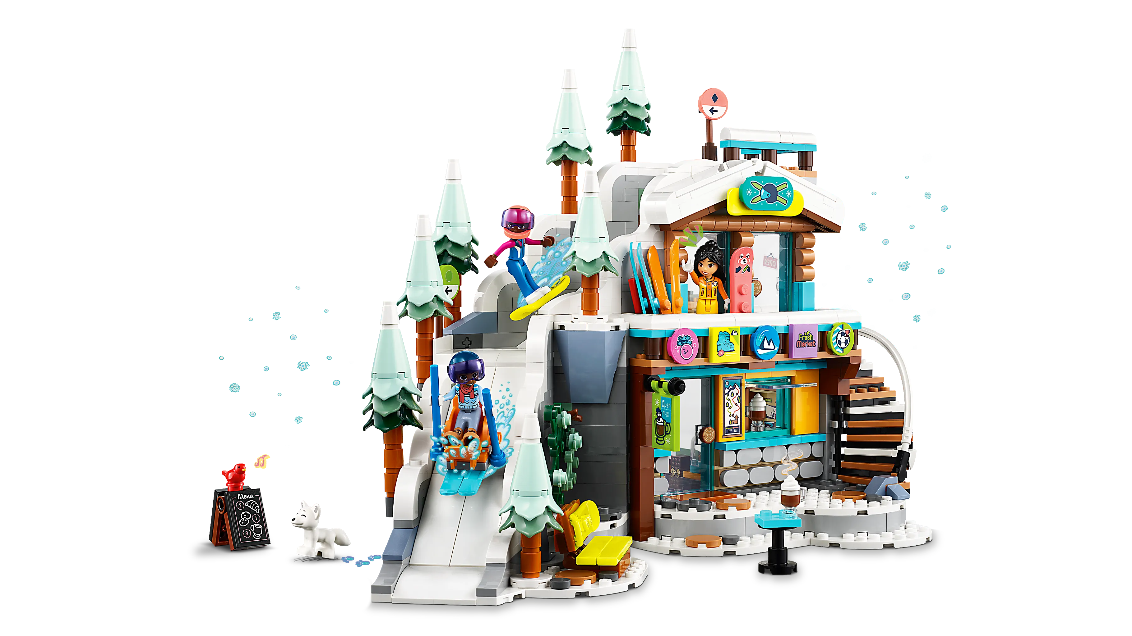 Picture of LEGO Friends 41756 Holiday Ski Slope and Café V29