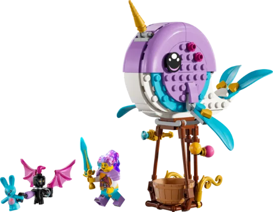 Picture of LEGO DREAMZzz 71472 Izzie's Narwhal Hot-Air Balloon