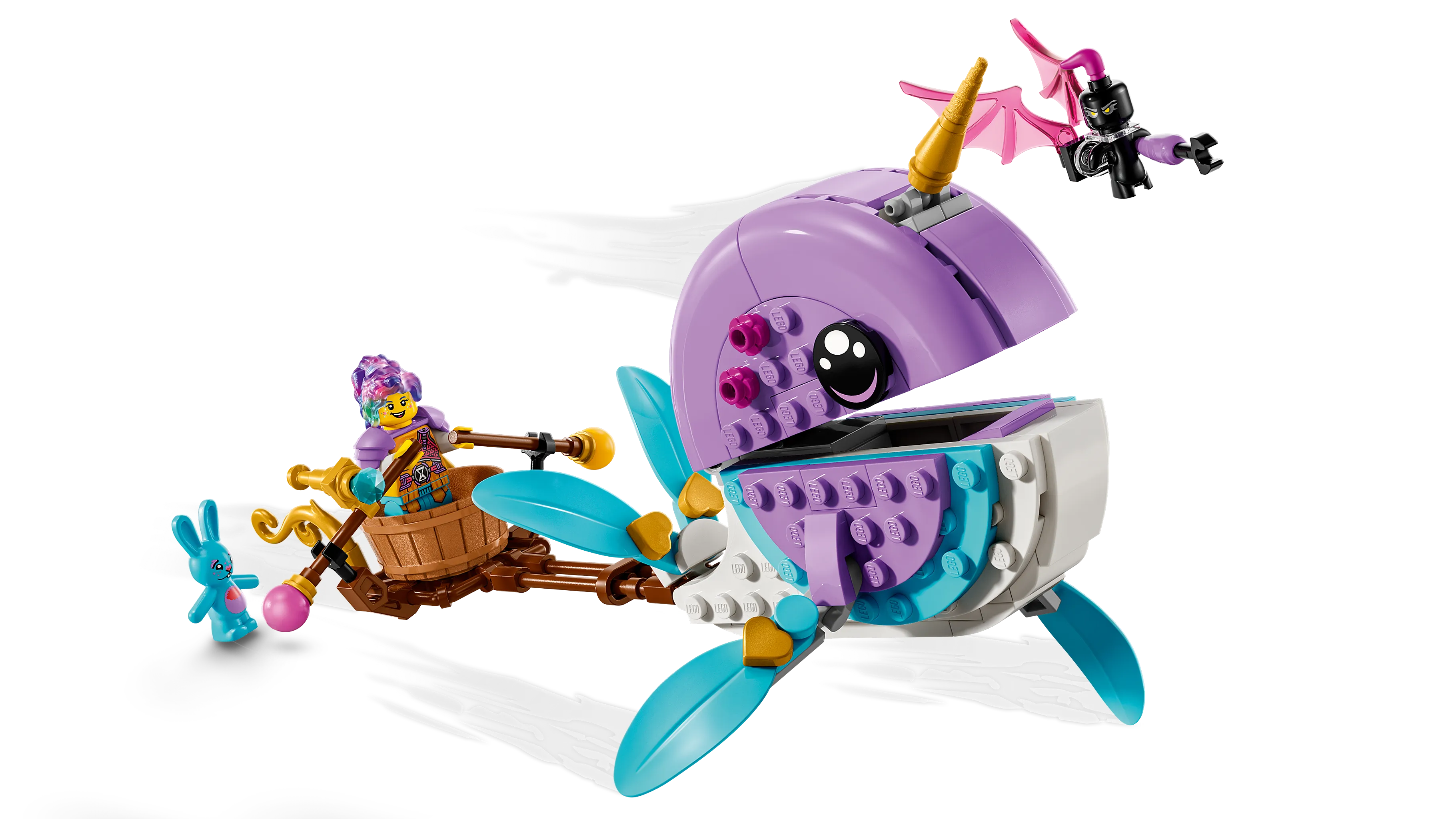 Picture of LEGO DREAMZzz 71472 Izzie's Narwhal Hot-Air Balloon