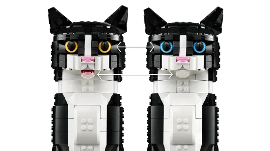 Picture of LEGO IDEAS 21349 Tuxedo Cat