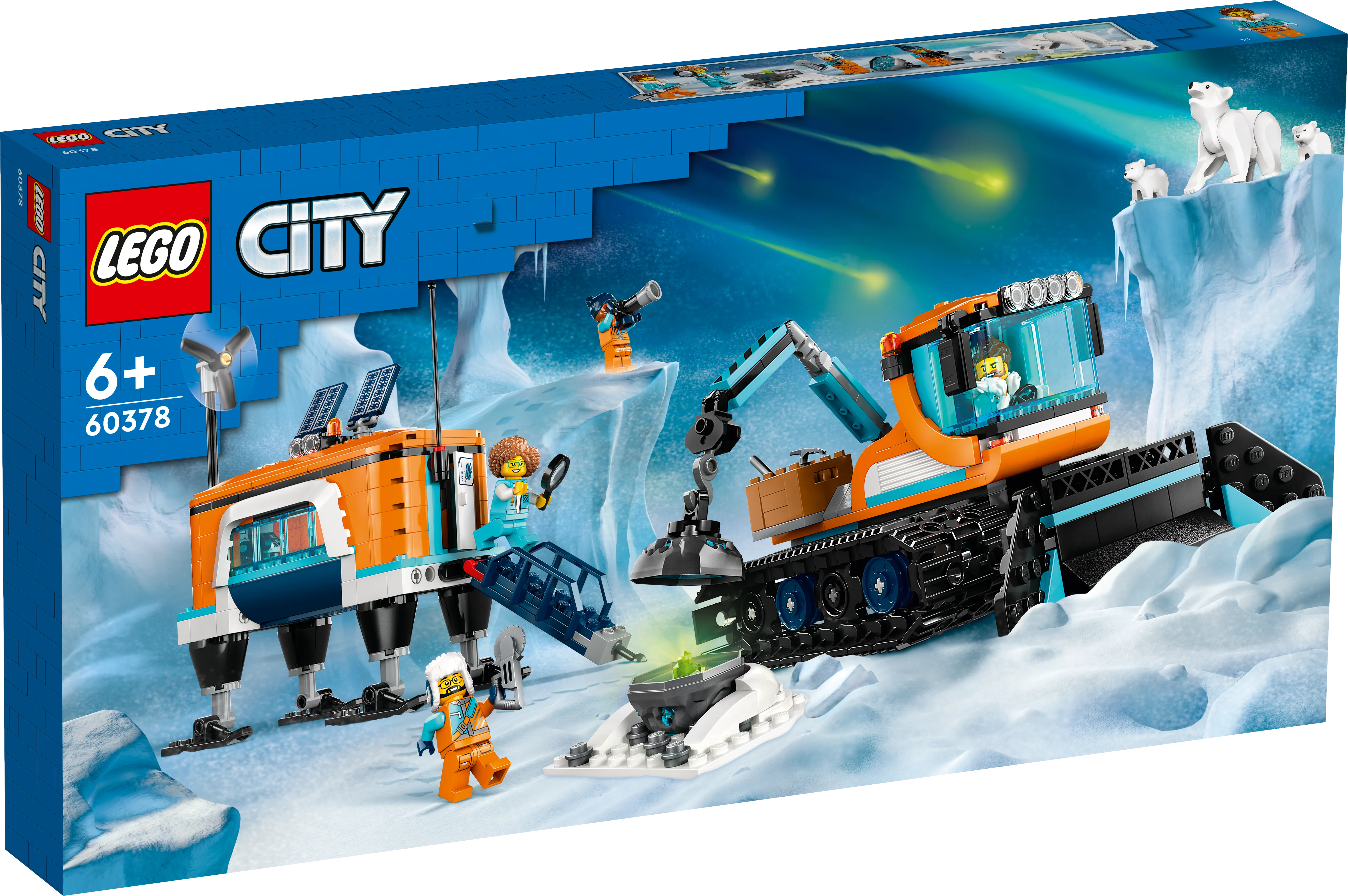 Picture of LEGO City  60378 Arctic Explorer Truck and Mobile Lab