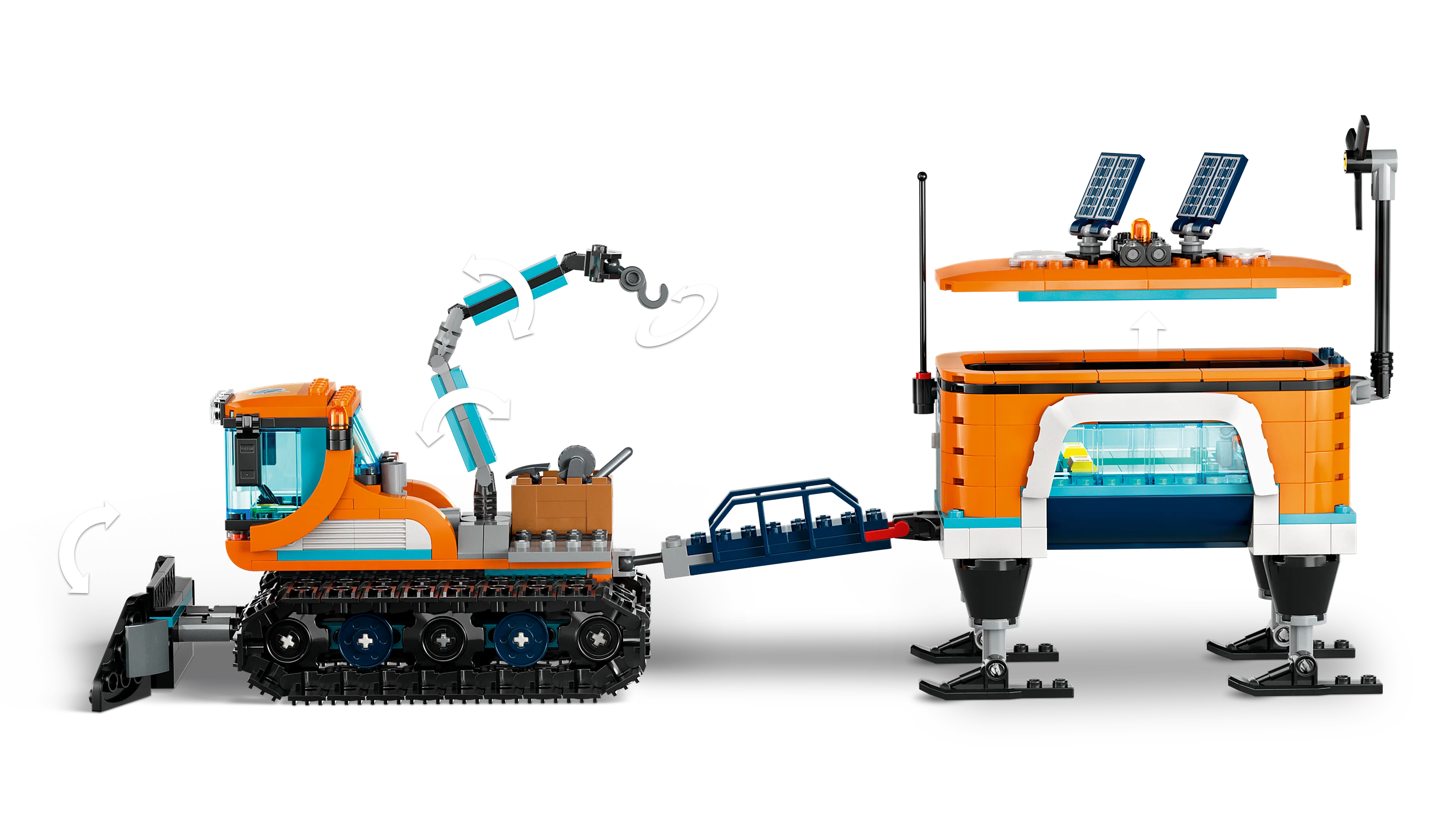 Picture of LEGO City  60378 Arctic Explorer Truck and Mobile Lab