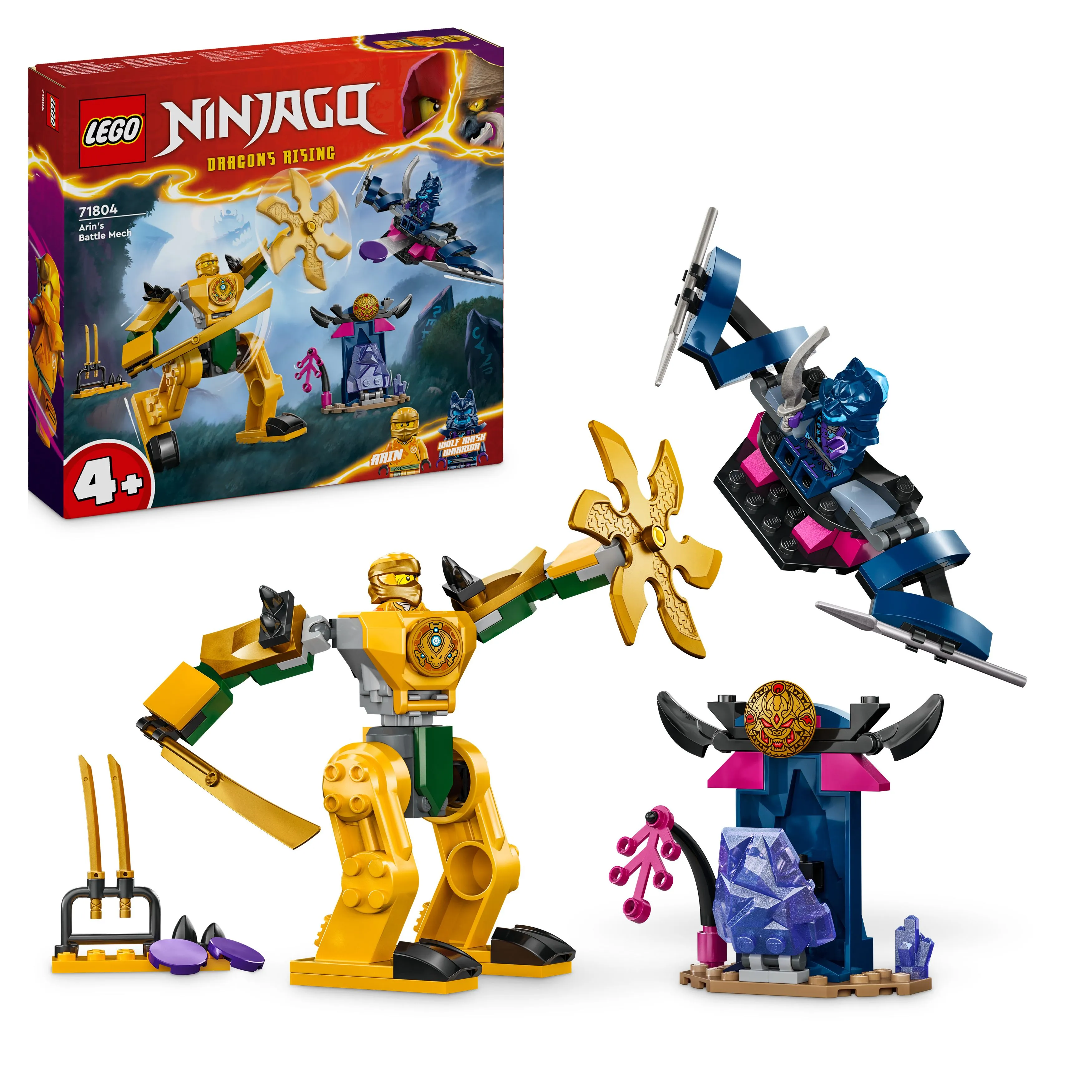 Picture of LEGO Ninjago 71804 Arin’s Battle Mech Ninja Toy Set