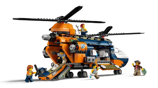 Picture of LEGO City 60437 Jungle Explorer Helicopter at Base Camp