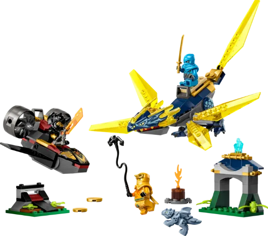 Picture of LEGO Ninjago 71798 Nya and Arin's Baby Dragon Battle