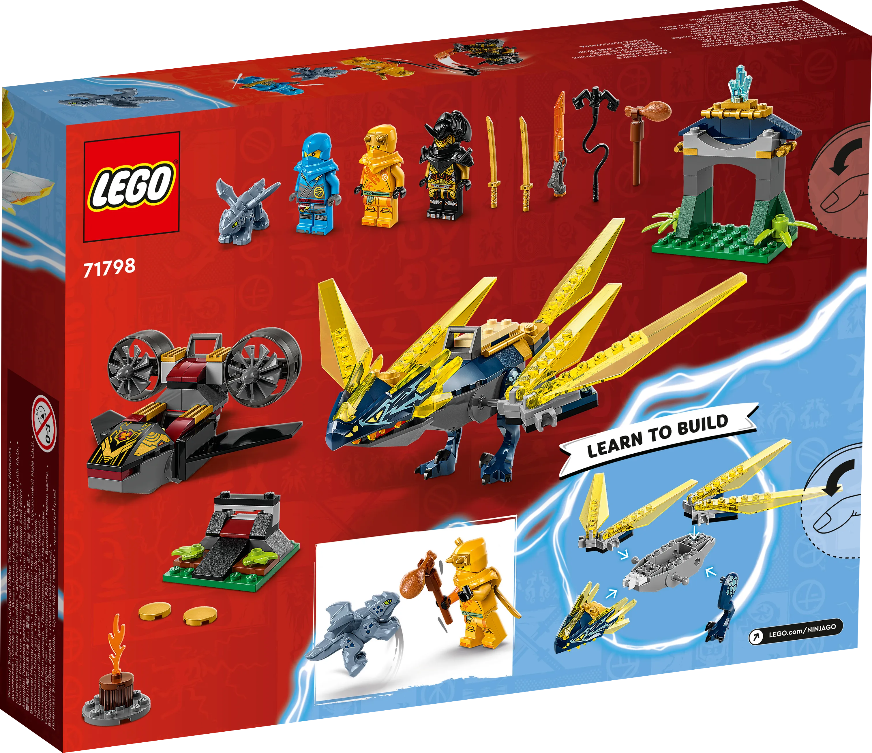 Picture of LEGO Ninjago 71798 Nya and Arin's Baby Dragon Battle