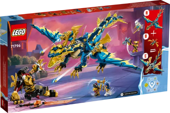 Picture of LEGO Ninjago 71796 Elemental Dragon vs. The Empress Mech