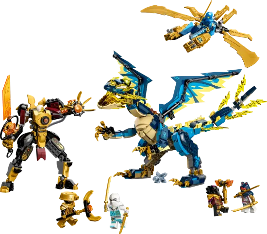 Picture of LEGO Ninjago 71796 Elemental Dragon vs. The Empress Mech