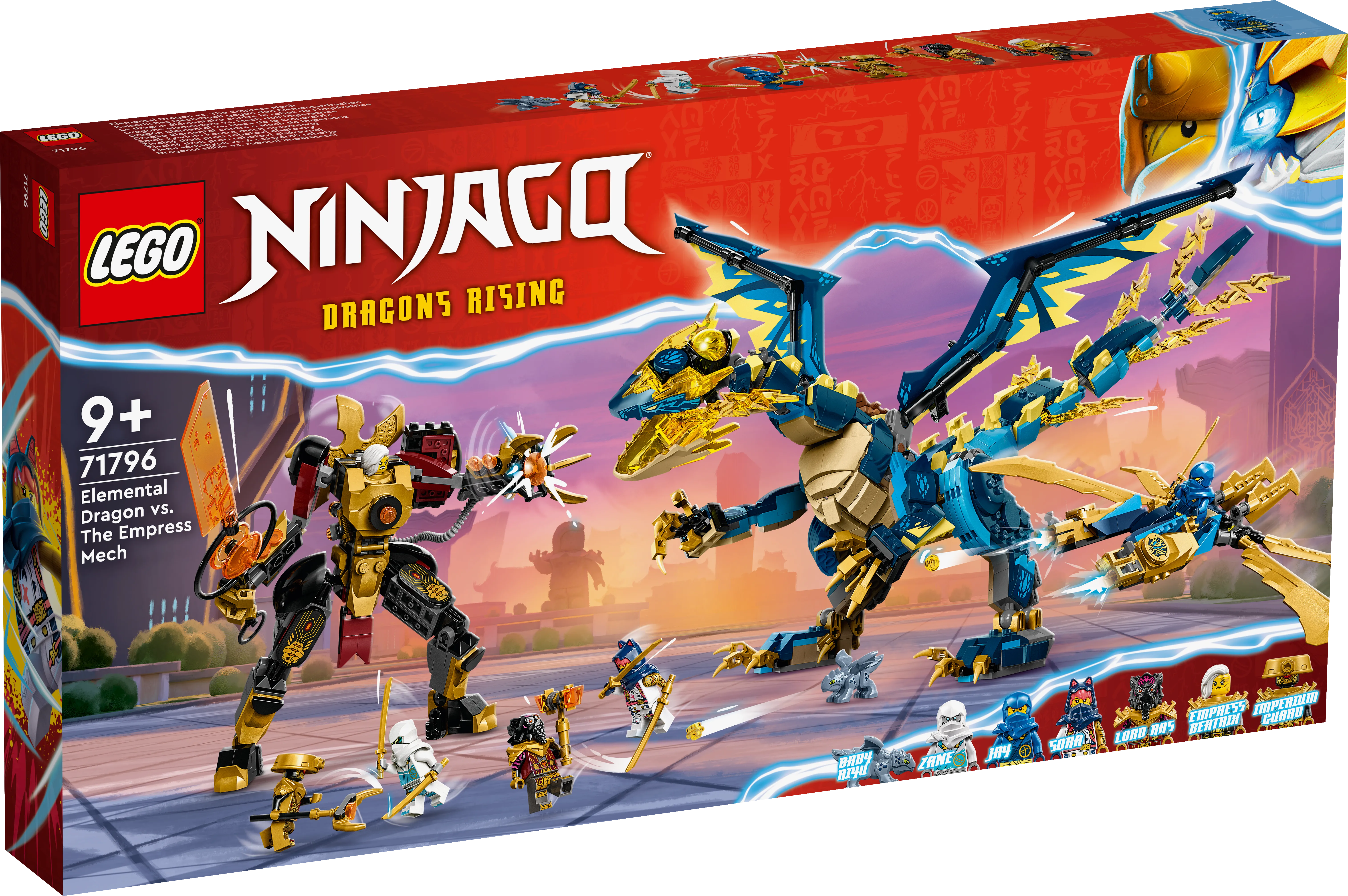 Picture of LEGO Ninjago 71796 Elemental Dragon vs. The Empress Mech