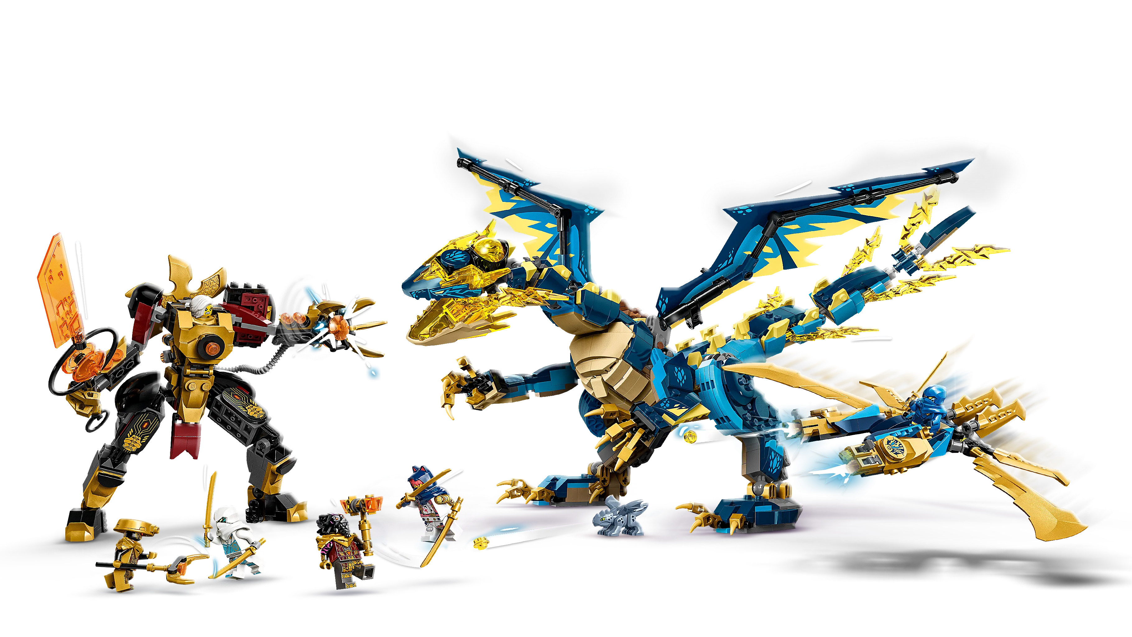 Picture of LEGO Ninjago 71796 Elemental Dragon vs. The Empress Mech