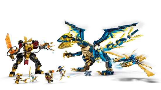 Picture of LEGO Ninjago 71796 Elemental Dragon vs. The Empress Mech