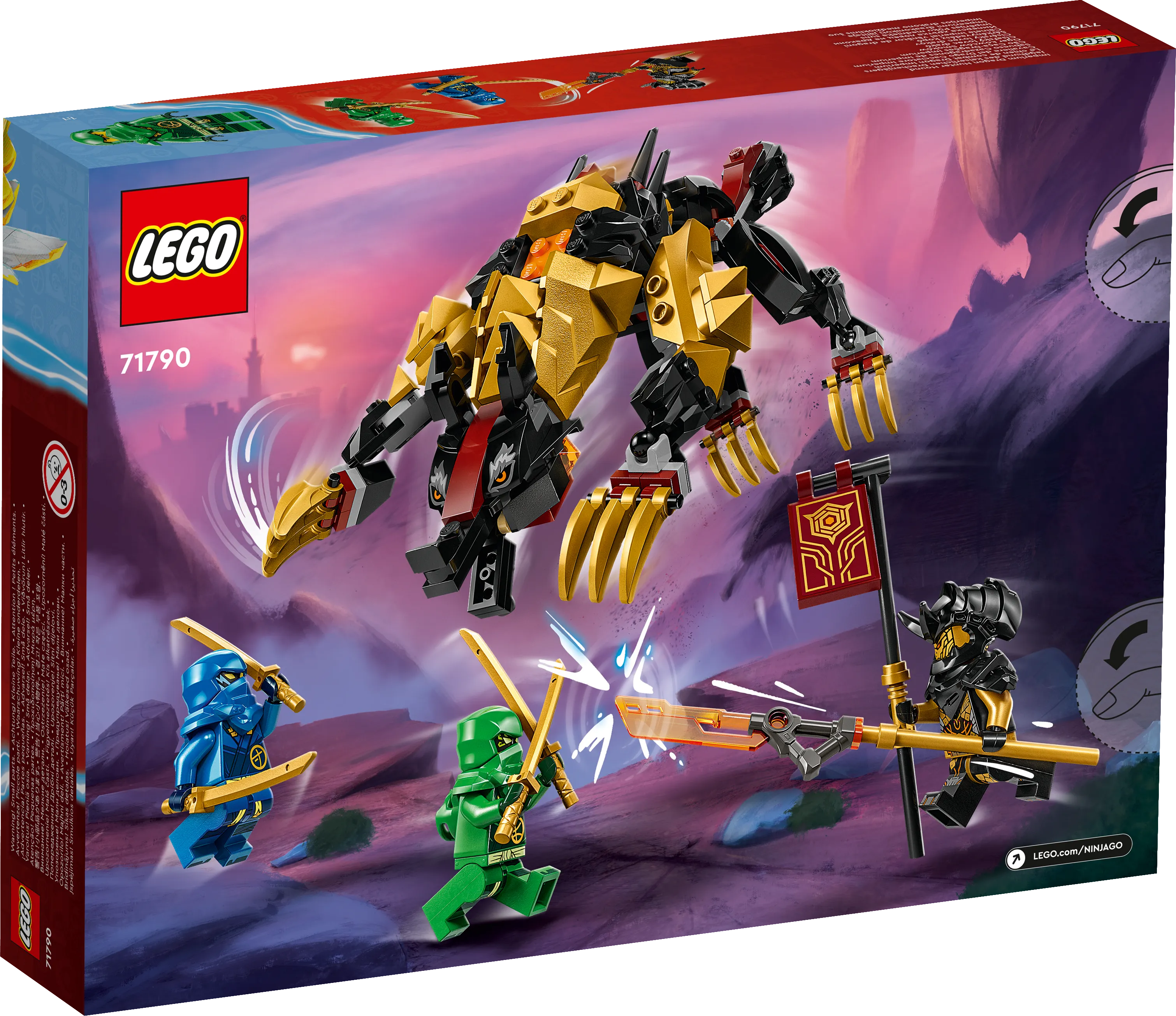 Picture of LEGO Ninjago 71790 Imperium Dragon Hunter Hound