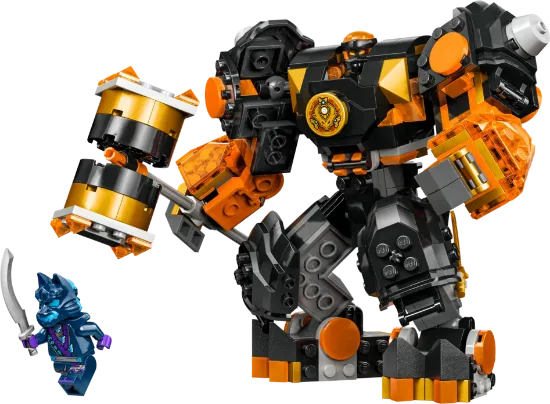 Picture of LEGO Ninjago 71806 Cole’s Elemental Earth Mech Toy