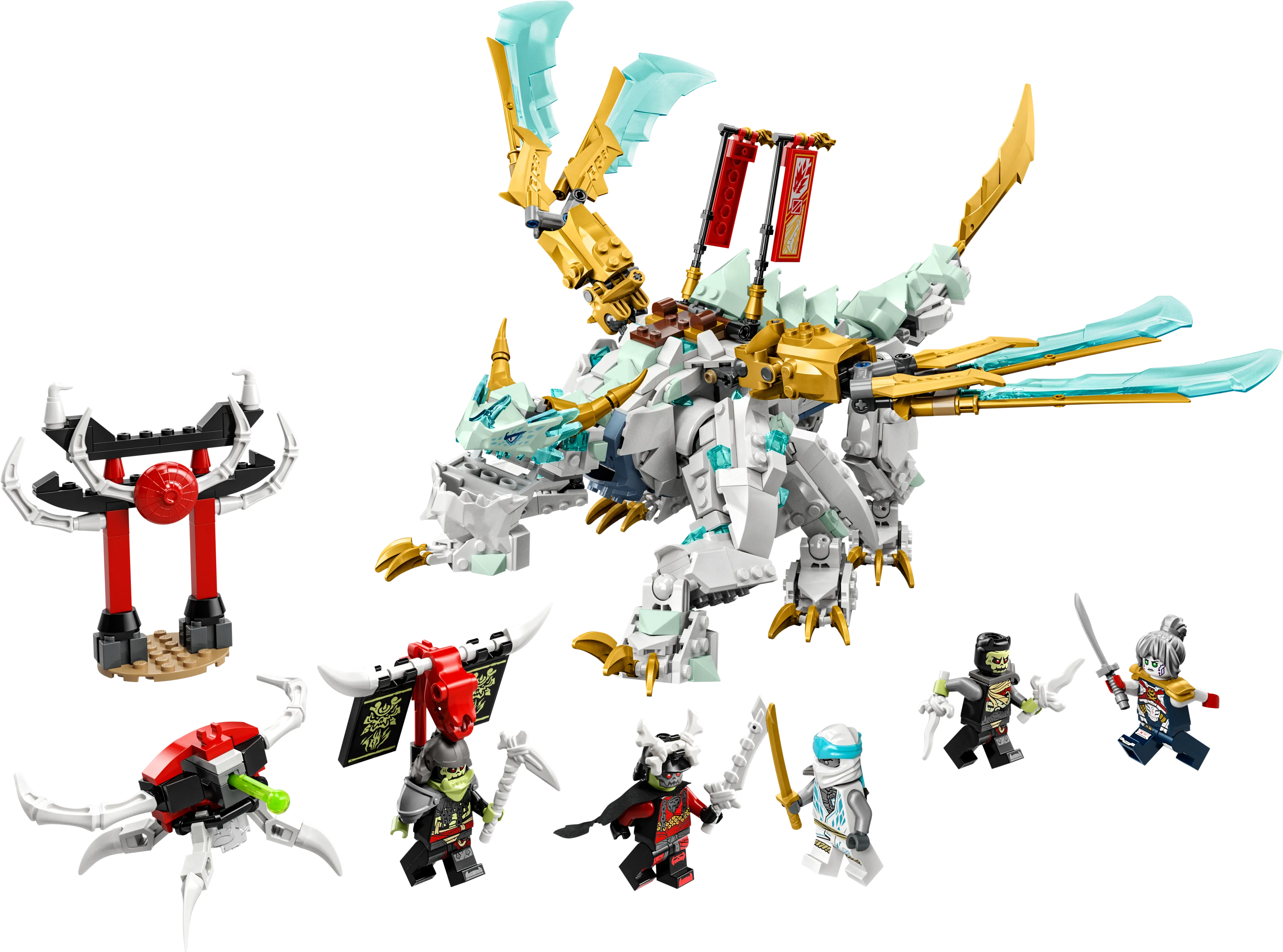 Picture of LEGO Ninjago71786 Zane’s Ice Dragon Creature