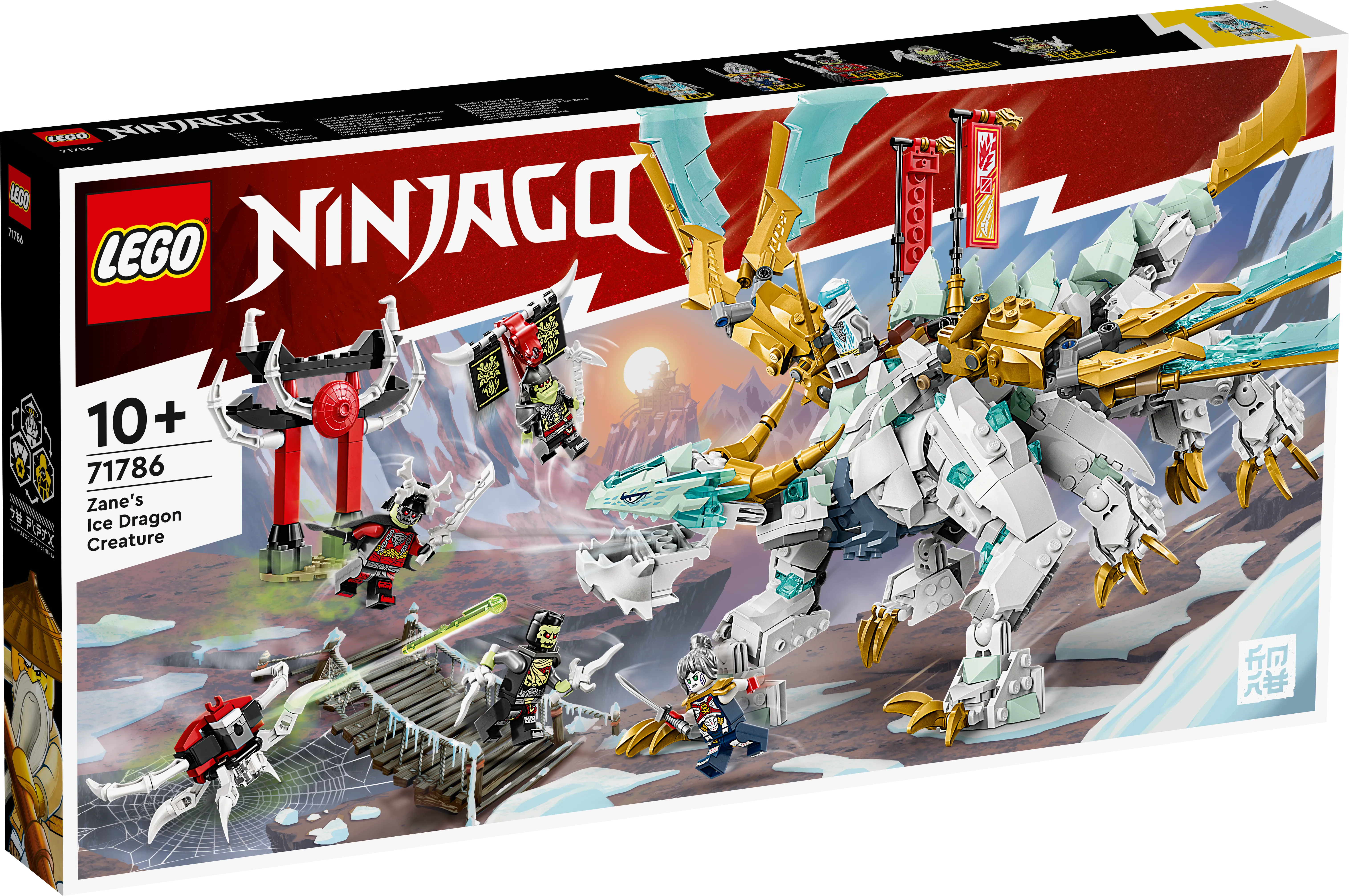 Picture of LEGO Ninjago71786 Zane’s Ice Dragon Creature