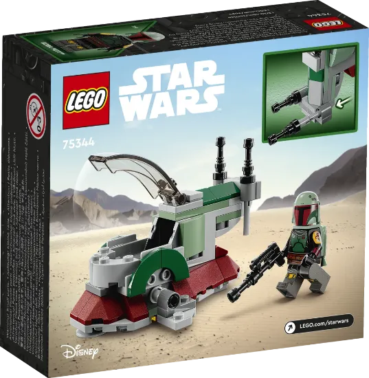 Picture of LEGO Star Wars 75344 Boba Fett's Starship™ Microfighter