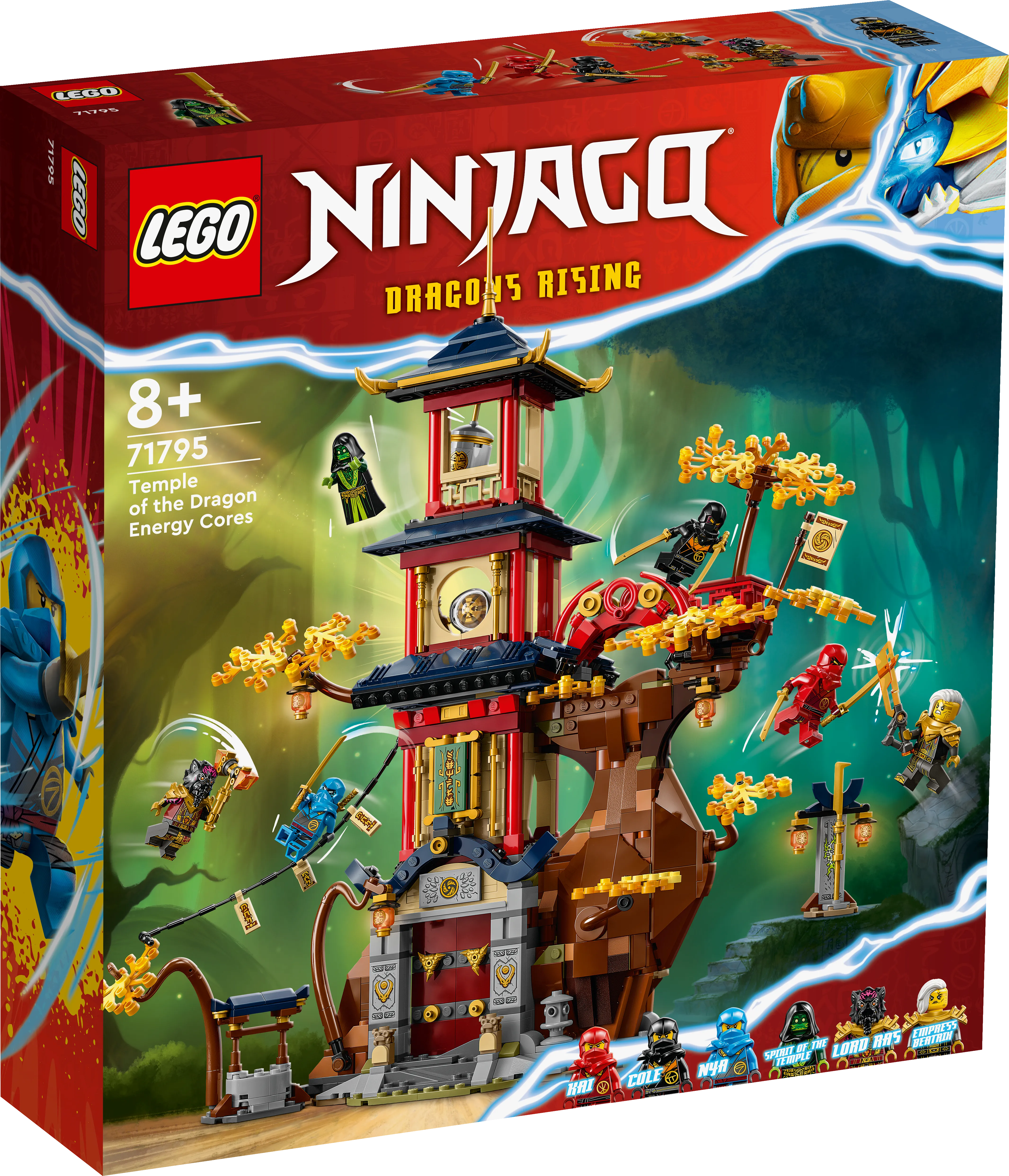 Picture of LEGO Ninjago 71795 Temple of the Dragon Energy Cores