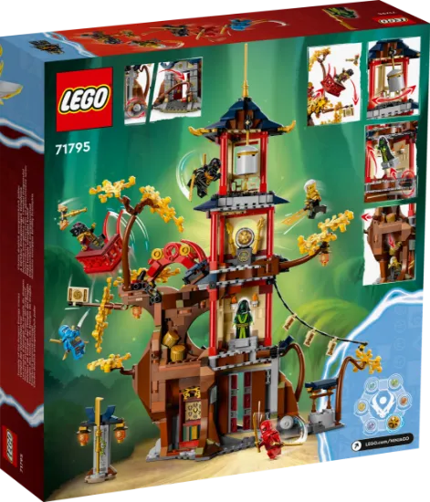 Picture of LEGO Ninjago 71795 Temple of the Dragon Energy Cores