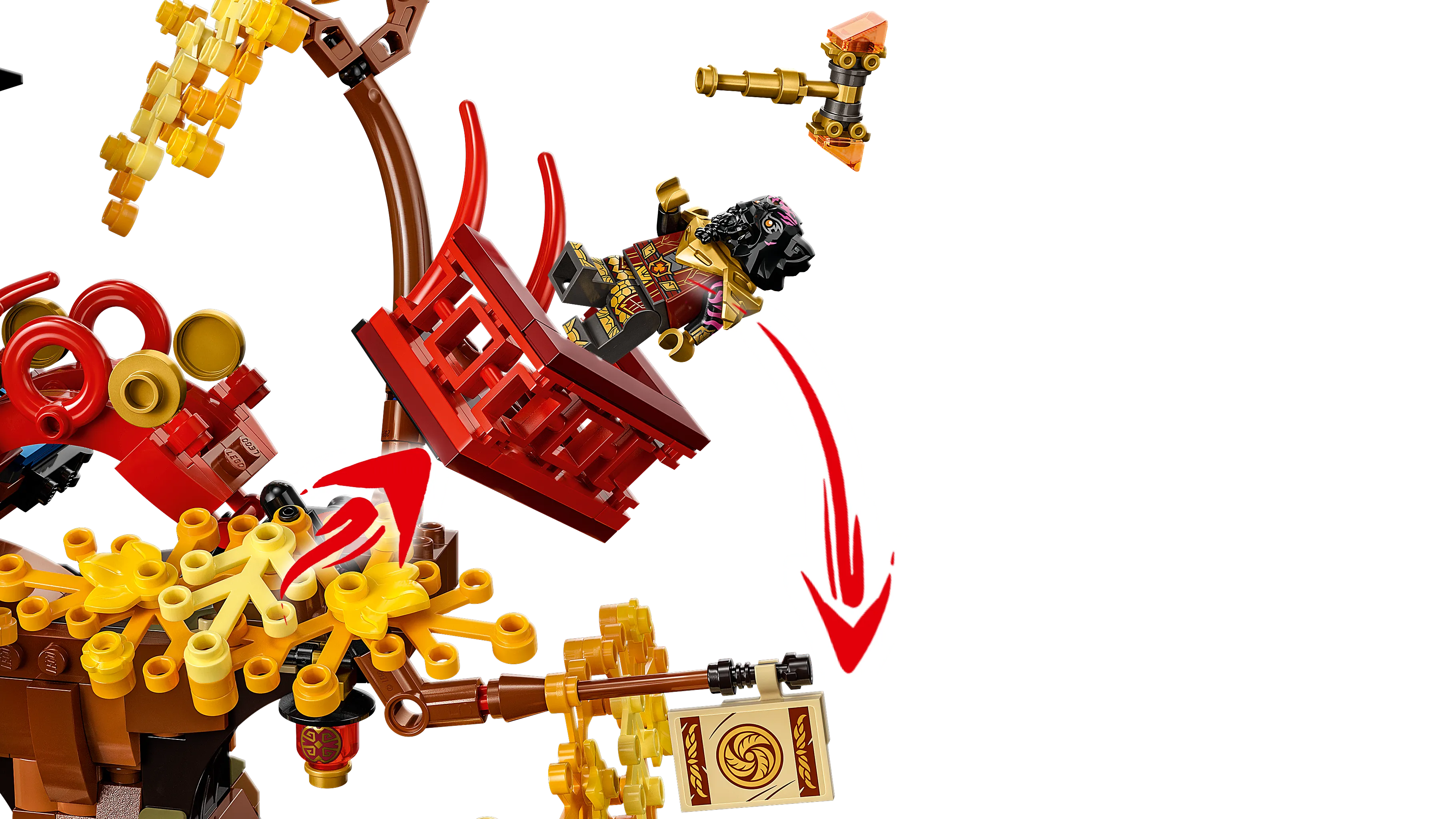 Picture of LEGO Ninjago 71795 Temple of the Dragon Energy Cores