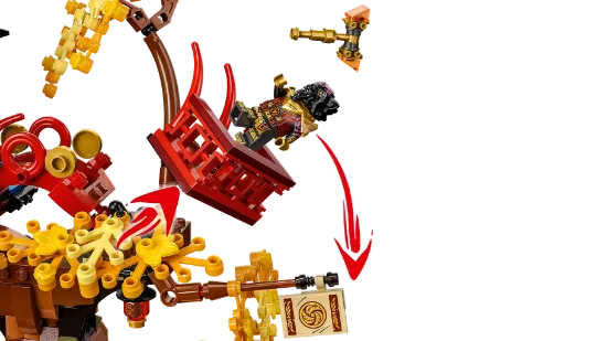 Picture of LEGO Ninjago 71795 Temple of the Dragon Energy Cores