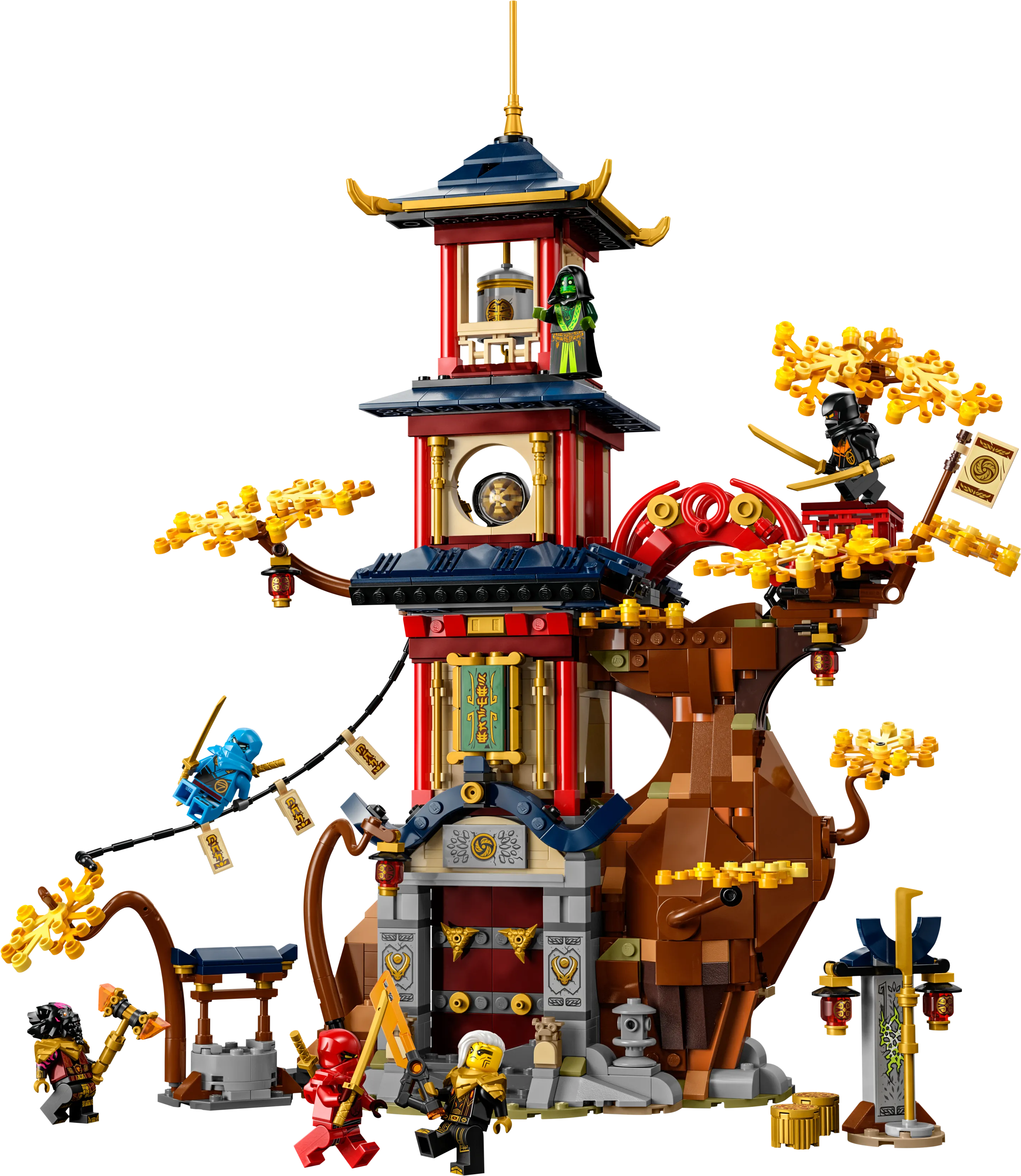 Picture of LEGO Ninjago 71795 Temple of the Dragon Energy Cores