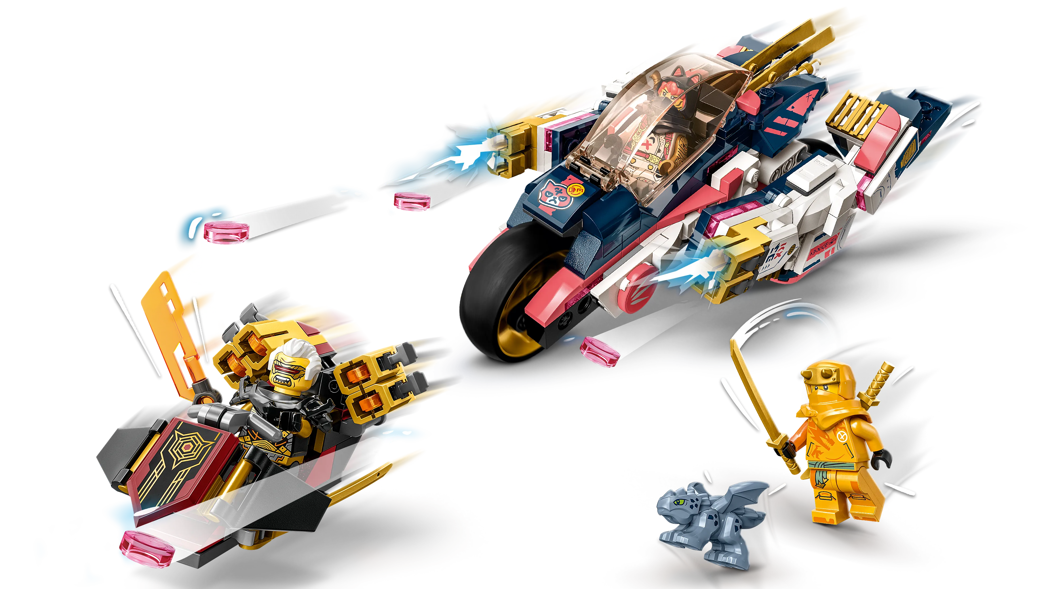 Picture of LEGO Ninjago 71792 Sora’s Transforming Mech Bike Racer