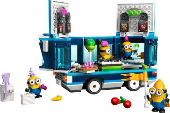 Picture of LEGO Despicable Me 4 75581 Minions’ Music Party Bus