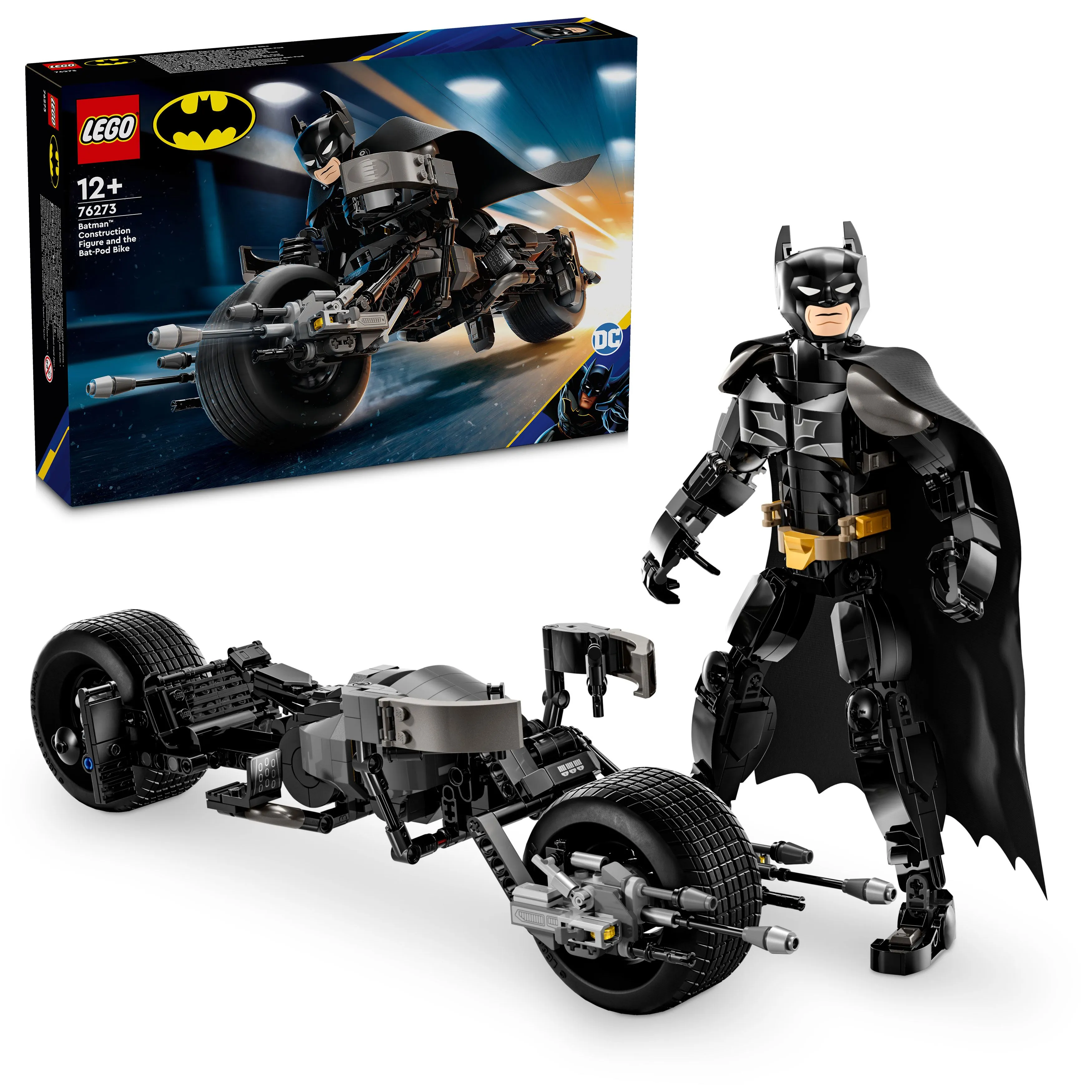 Picture of LEGO Super Heroes DC 76273 Batman Construction Figure and the Bat-Pod Bike