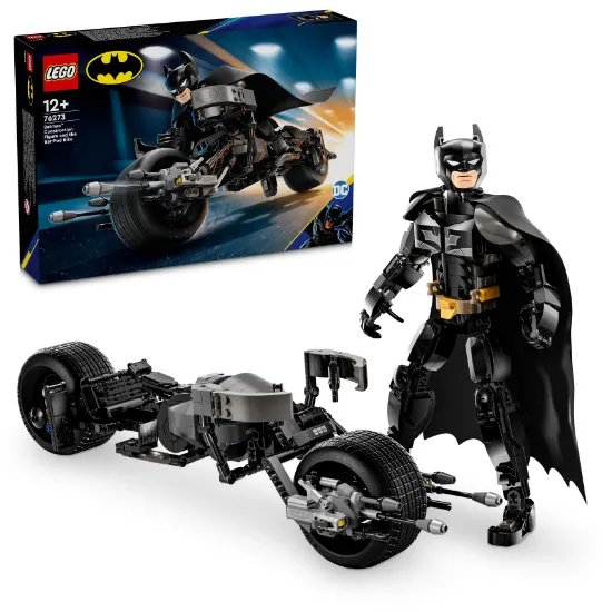 Picture of LEGO Super Heroes DC 76273 Batman Construction Figure and the Bat-Pod Bike