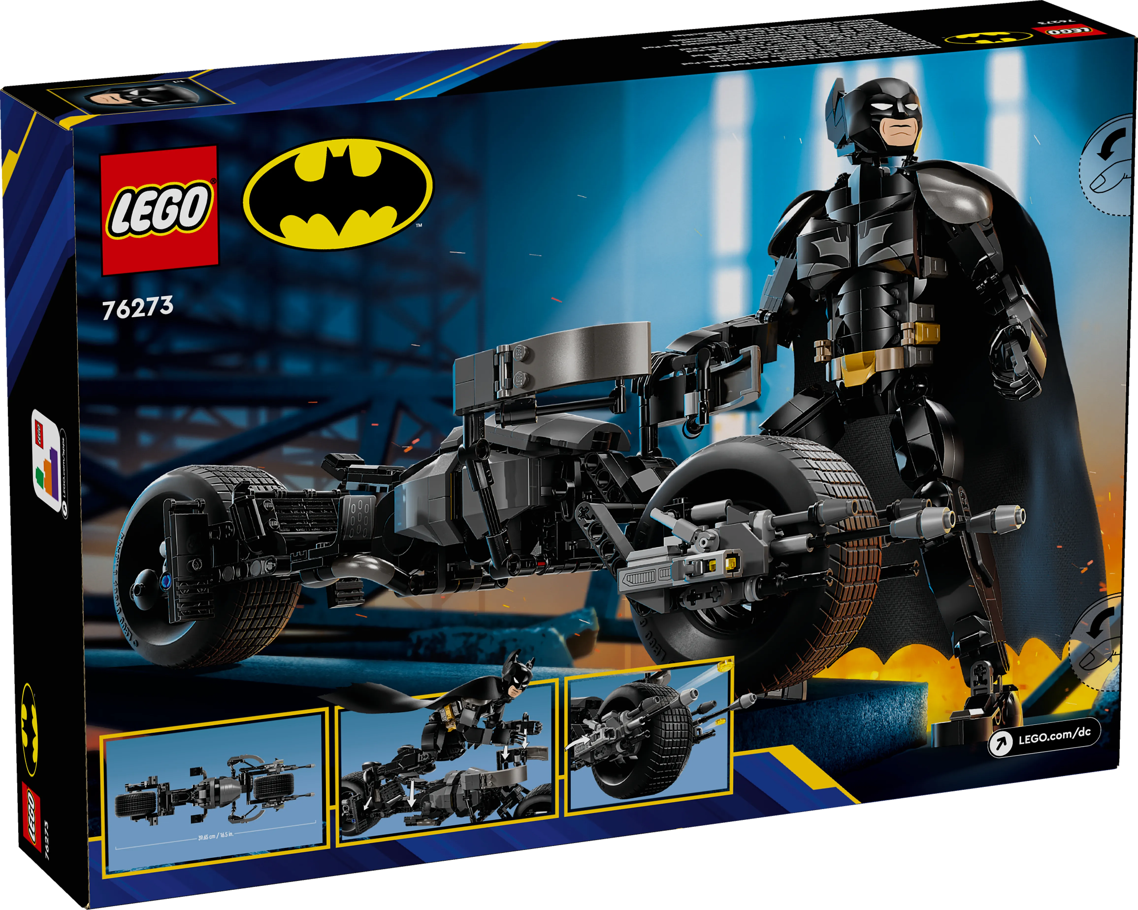 Picture of LEGO Super Heroes DC 76273 Batman Construction Figure and the Bat-Pod Bike